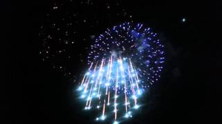 4th of July fireworks 2014 in Galveston Tx [upl. by Oirretna]