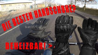 DIE BESTEN MOTORRADHANDSCHUHE NIE MEHR KALTE FINGER [upl. by Odel]