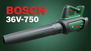 Soffiatore Bosch DIY AdvancedLeafBlower 36V750 [upl. by Hwang342]