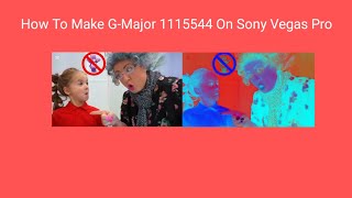 How To Make GMajor 1115544 On Sony Vegas Pro [upl. by Deanne]