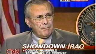 When Rumsfeld met Saddam  CNN  Sept 12 2002 [upl. by Eicrad]