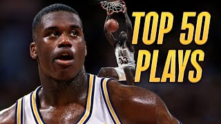 Shaquille ONeal TOP 50 COLLEGE PLAYS [upl. by Caruso]