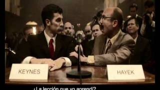 HAYEK vs KEYNES La pelea del siglo hiphop sub esp [upl. by Willis]