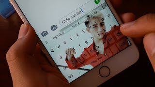 Cách cài hình nền cho bàn phím iPhone [upl. by Kristos]