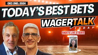 WAGERTALK TODAY BEST BETS  MNF  CFB  NBA  College Basketeball [upl. by Weasner]