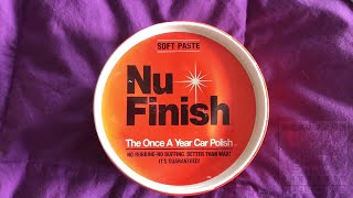 Nu finish car polish reviewed [upl. by Llednahs]