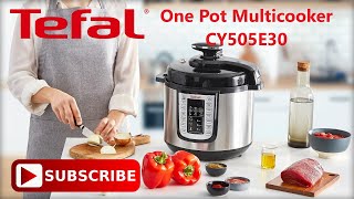 Tefal One Pot Multicooker  CY505E30  AllinOne Electric Pressure Cooker  JustUnboxing NoReview [upl. by Ennagrom]