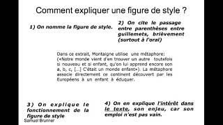 comment expliquer une métaphore A partir dun extrait des Coches de Montaigne [upl. by Bekelja]