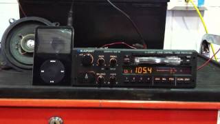 Blaupunkt Memphis SQR88 with Ipod [upl. by Germin]