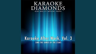 If You Were Here Tonight Karaoke Version In the Style of Alexander ONeal [upl. by Knudson890]