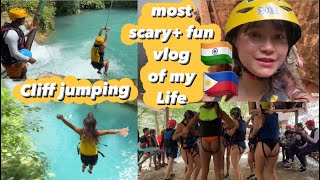 I CAN’T BELIEVE I DID THE MOST DARING ACTIVITIES OF MY LIFE IN PHILIPPINES 🇵🇭 😳 CANYONEERING KAWASAN [upl. by Noiramaj83]