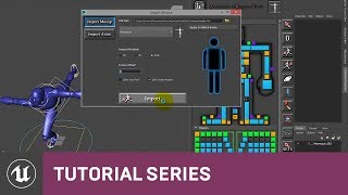 ART Import amp Export Motion Tools  12  Tutorial Series  Unreal Engine [upl. by Elleined]