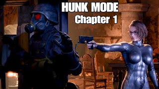 RE4 Remake HUNK Mode Playthrough Chapter 1 Professional Difficulty No Commentary [upl. by Gerstner]