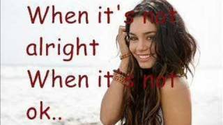 Vanessa Hudgens  Say ok lyrics [upl. by Gentille]