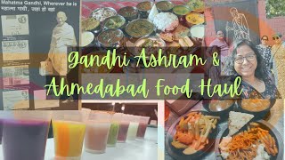 dianachettiarvlogs at Gandhi Ashram amp enjoying street foodAhmedabad manek chowk famjam gujarat [upl. by Ellimaj]