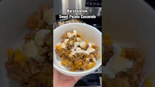 Marshmallow Sweet Potato Casserole 😮‍💨🔥 [upl. by Nelle]