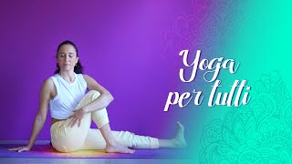 Yoga 20minuti di lezione per tutti [upl. by Nnewg]