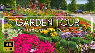 Mackinac Island Garden Tour  The Most Vibrant and Diverse Gardens Youll Ever See [upl. by Herstein]