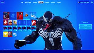 NEW VENOM COSMETICS Fortnite Subscription Model Cobb Mincemeat [upl. by Amyas]