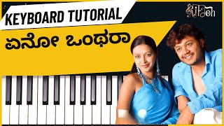 Eno OntharaHudugata  Keyboard Tutorial With Notes  Chords  BGM  Verses RitardandoSupreet CB [upl. by Cooper]