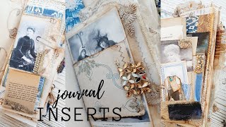 Clusters Of Journal Inserts  Easy And Pretty For Your Junk Journals And Folios  Uniquely Ella [upl. by Andriana]