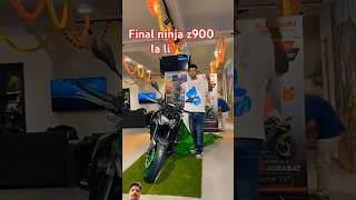 Final ninja z900 la li 🎉 shortsfeed shorts [upl. by Naz]