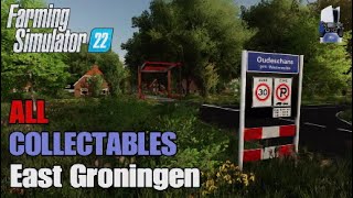 FS22 East Groningen  Earn extra money  All 30 Collectables [upl. by Sherrie]