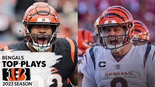 Top 10 Plays  Cincinnati Bengals 2023 Season [upl. by Lerrad]