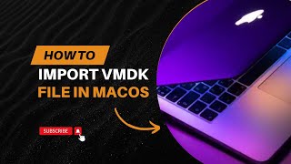 How to import VMDK file in MacOS [upl. by Fortunna]