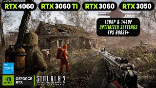 STALKER 2 on RTX 4060  RTX 3060 Ti  RTX 3060  RTX 3050  Optimized Settings [upl. by Maighdlin]