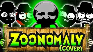 Incredibox Sprunki  Black  Zoonomaly Theme Song COVER [upl. by Nahgam535]