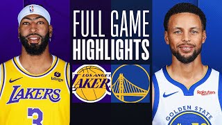 LAKERS at WARRIORS  NBA PRESEASON FULL GAME HIGHLIGHTS  October 7 2023 [upl. by Ettennat]