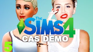 THE SIMS 4 CAS Demo Creando a Miley Cyrus [upl. by Monti255]