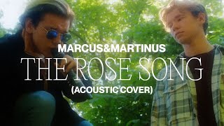 MarcusampMartinus – The Rose Song Acoustic Cover [upl. by Joacimah]