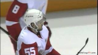 Ryane Clowe Gets Kronwalled 050811 [upl. by Rollins380]