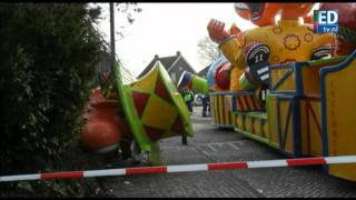 Gewonden bij ongeval carnavalswagen Soerendonk [upl. by Hadihahs]