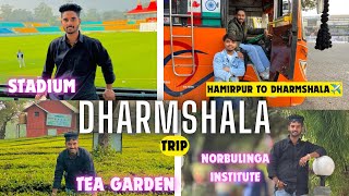 Hamirpur to Dharmashala Trip🚌  Dharmshala Best Places 😍 Jassi Jaswal Vlogs dharmshala stadium [upl. by Euqinad]