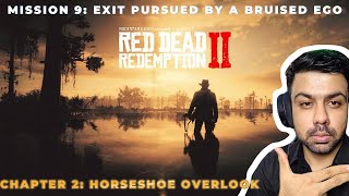 RDR 2  Chap 2 Horseshoe Overlook  Exit Pursued By A Bruised Ego BuddyGameplay  HindiUrdu [upl. by Orips]