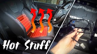 How To Install Heated Seats in the MK6 Fiesta using the MK7 ST180 Seats  Episode 12 [upl. by Araf]