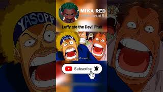 Luffy ate the Devil Fruit FullHD onepiece [upl. by Suiremed]