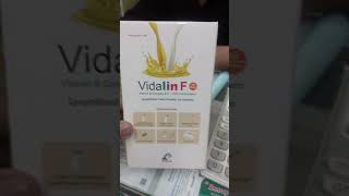 Vidalin F IV infusion vitamin [upl. by Nosredna456]