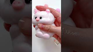 Self care cute little pig satisfying trending fidgets asmr [upl. by Dnomyar]