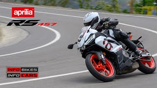 Aprilia RS 457 Review [upl. by Woodcock]