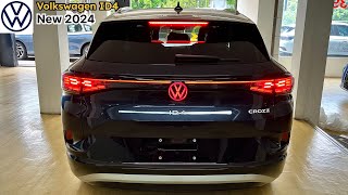 First Look 2024 Volkswagen ID4 Pro EV  Luxury Exterior and Interior Details [upl. by Sivahc]