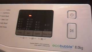 Samsung EcoBubble service cycle [upl. by Server]