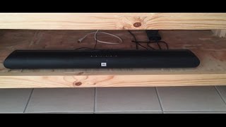 JBL SB150 Soundbar amp wireless subwoofer Review [upl. by Fancie115]