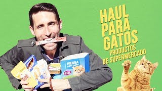 Haul de supermercado para gatos  ¿Se salva algo 🛍️😼 [upl. by Herrick527]