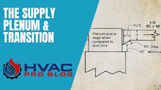 HVAC Duct Design Mastery The Supply Plenum amp Transition Decoded for Sales Pros [upl. by Kanor]