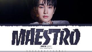 ONEW MAESTRO Lyrics 온유 마에스트로 가사 Color Coded HanRomEng  ShadowByYoongi [upl. by Alet]