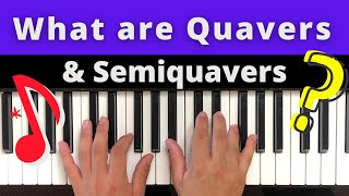 How to Play Quavers Piano Theory [upl. by Aicrop]